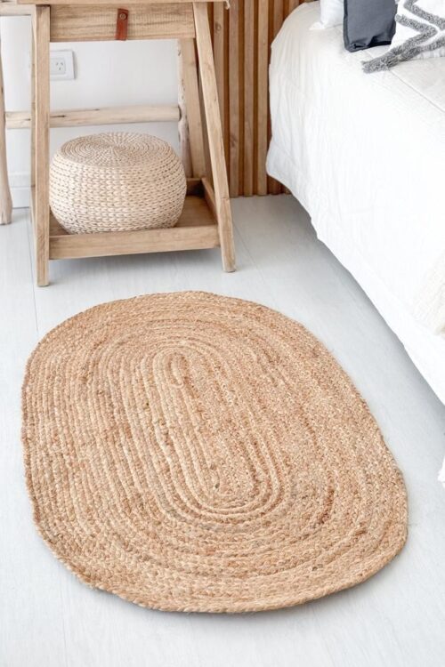 Alfombra AGRA Yute Ovalada