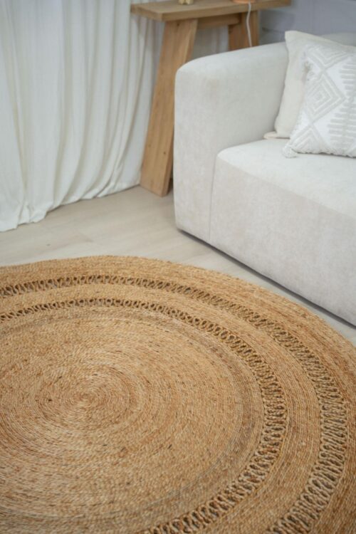 Alfombra BENA Redonda Yute Natural