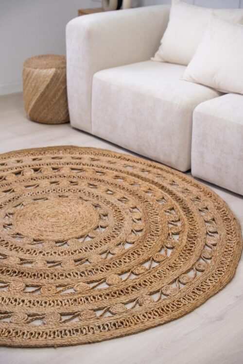 Alfombra RAGA Yute Natural Redonda