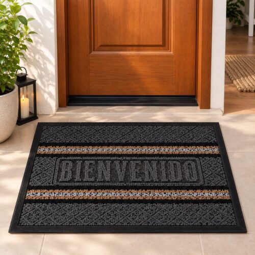 Alfombra Coco Goma Welcome Big Size